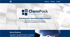 Desktop Screenshot of chempack.com.br